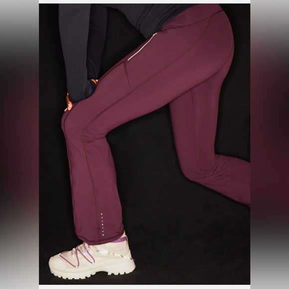 Tall Winter Warm High Rise Bootcut Pants - Picture 3 of 7